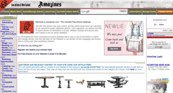 Desktop Screenshot of news.amazines.com