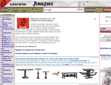 Tablet Screenshot of news.amazines.com